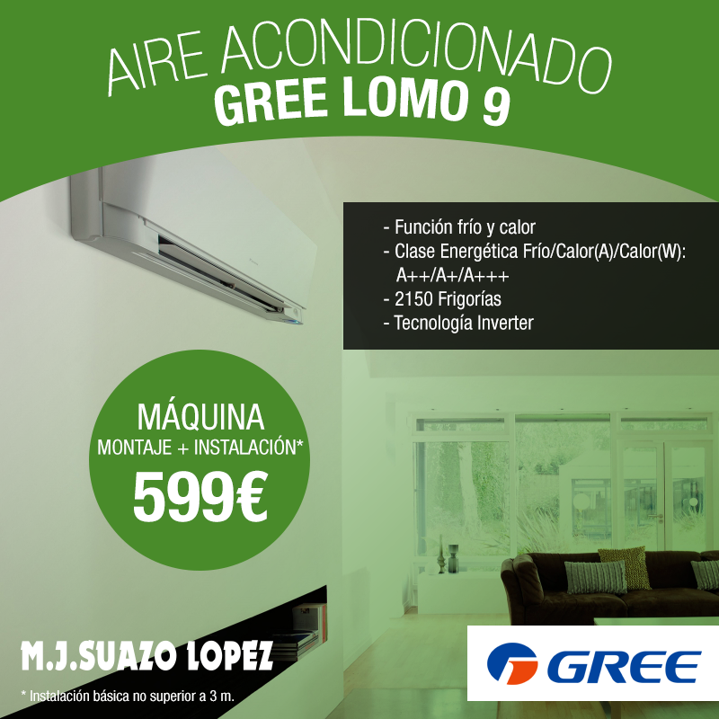 Oferta Aire Acondicionado Gree